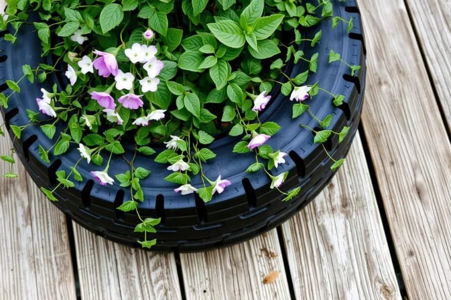 Jak się robi kwietniki z opon – proste pomysły i instrukcje krok po kroku