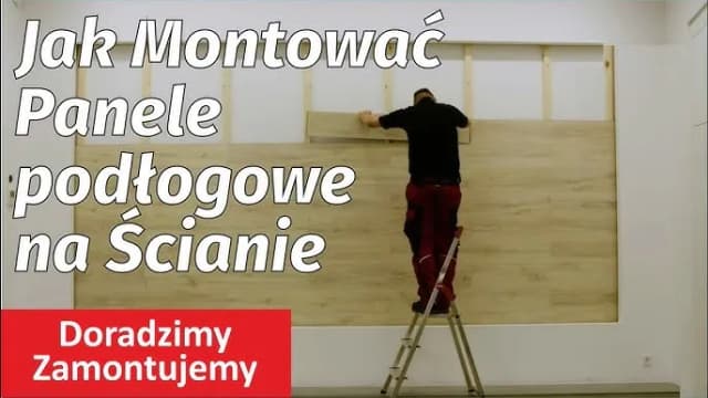 Jak kłaść panele podłogowe na ścianie: proste metody i cenne porady